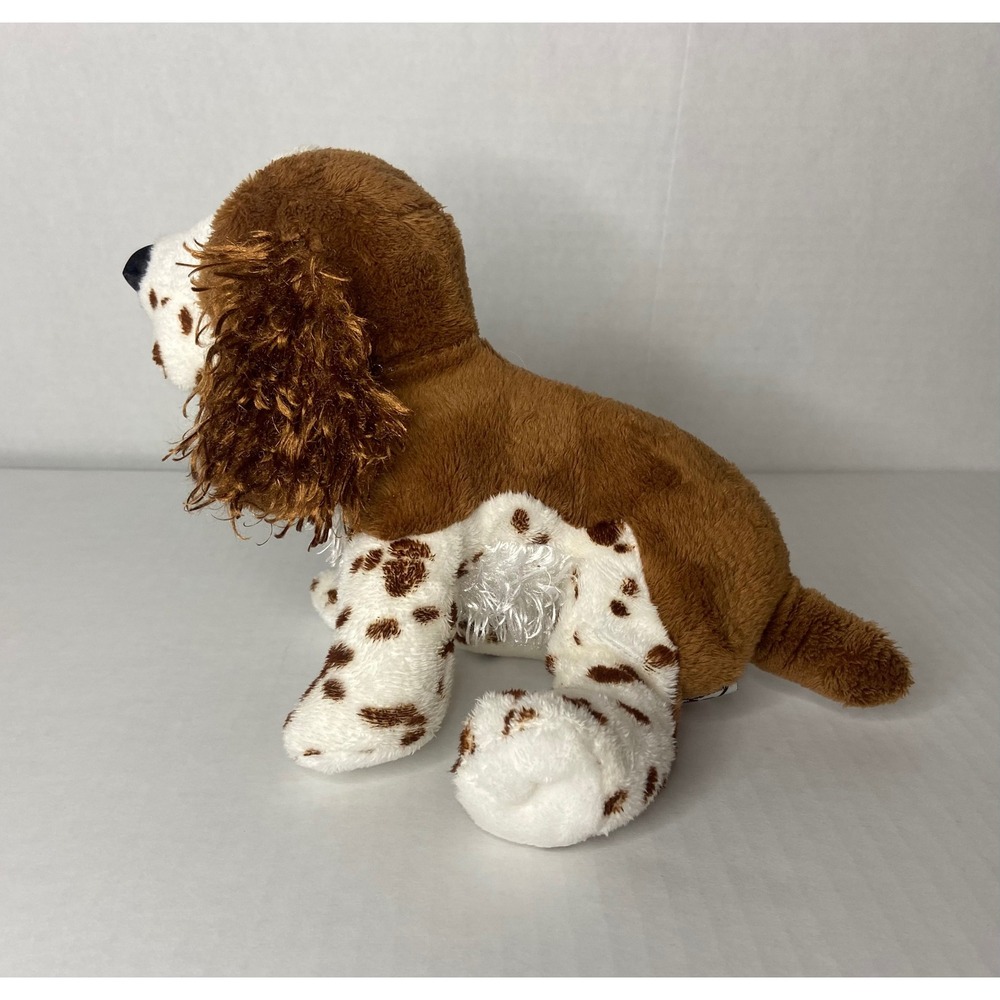 Ganz Springer Spaniel Plush Dog HM170 Stuffed Animal Brown White 8" - Picture 10 of 15